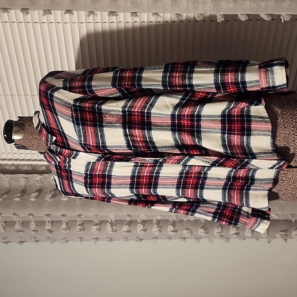 Red plaid shirt